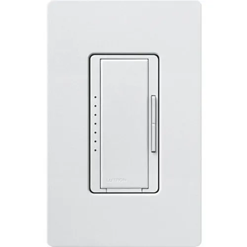 Lutron RRD-PRO-WH Maestro PRO LED+ Dimmer for RadioRA and RA2 Select, White