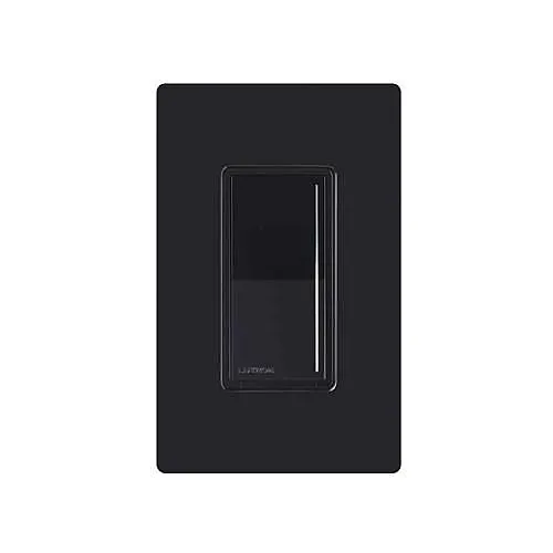 Lutron RRST-PRO-N-BL RadioRA Sunnata RF Touch Dimmer with PRO LED+ Technology, Black