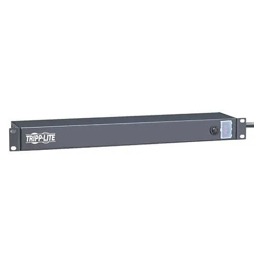 Eaton Tripp Lite RS-0615-R 1U Rack-Mount Network Server Power Strip, 120V 15A, 6-Outlet (Rear-Facing), 15' (4.57 m) Cord
