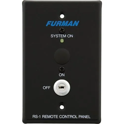Furman RS-1 Contractor Series Key Switched Remote System Control Panel