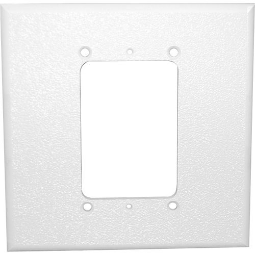 Alpha AP021GW Adapter Plate, 2-Pack, 2', White