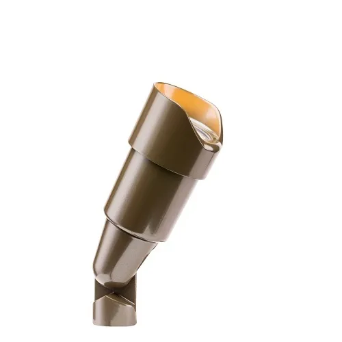 FX Luminaire RS-LED20WFL-BZ Vantage Collection Up Light, 4.3VA, 2700K, 35° LED MR-16 Lamp, Bronze Metallic