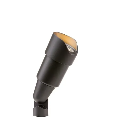 FX Luminaire RS-LED20WFL-FB Vantage Collection Up Light, 4.3VA, 2700K, 35° LED MR-16 Lamp, Black