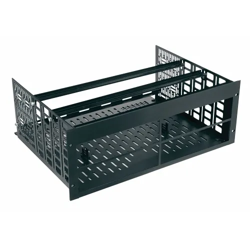 Middle Atlantic RSHA-SONOS-AMP4 Anodized Custom Shelf for Sonos Amps, 14" Deep, 4U RMS