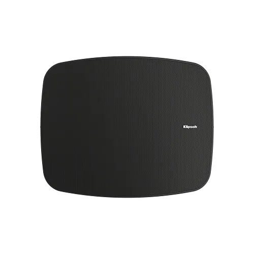 Klipsch KLP-RSM-650-BL RSM Series 6.5" Full-Range Indoor / Outdoor Residential Surface Mount Loudspeaker, Tractrix Horn, 1" Titanium Driver, Pair, Black