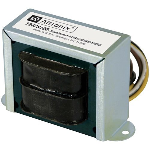 Altronix T2428100 Open-Frame Transformer, 24/28VAC at 100VA (Replaces T2885)
