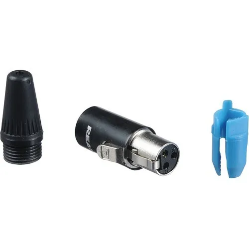NEUTRIK RT3FC-B 3-Pole Female TINY XLR Cable Connector