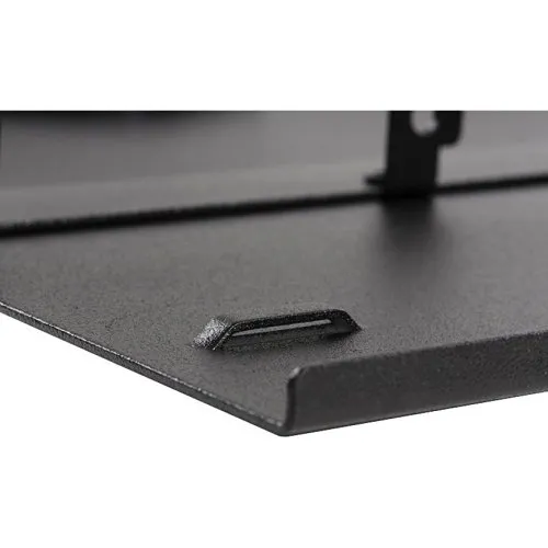 OCC RTC1U-3APB RTC Series Fiber Enclosure, Rack Mount, 1RU, 3 Adapter Plates, Black