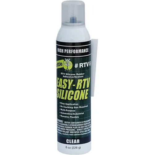 Dottie RTV8 oz RTV Silicone Sealant, Clear