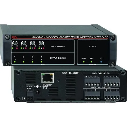 RDL RU-LB4P Line Level Bi-Drectional Network Interface