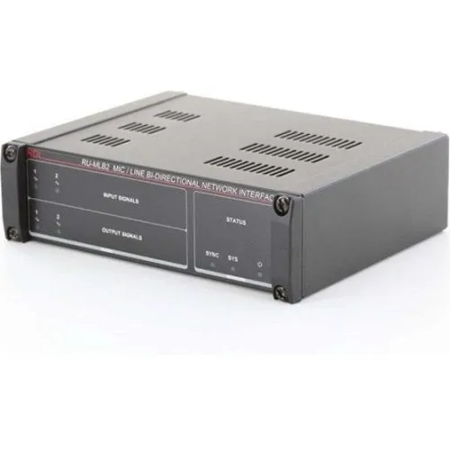 RDL RU-MLB2 Mic/Line Bi-Directional Network Interface