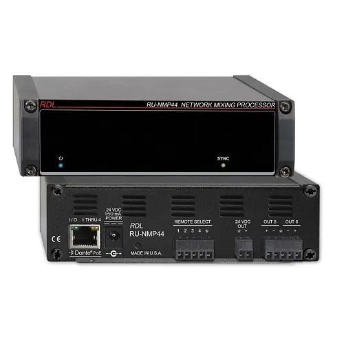 RDL RU-NMP44 Network Mixing Processor