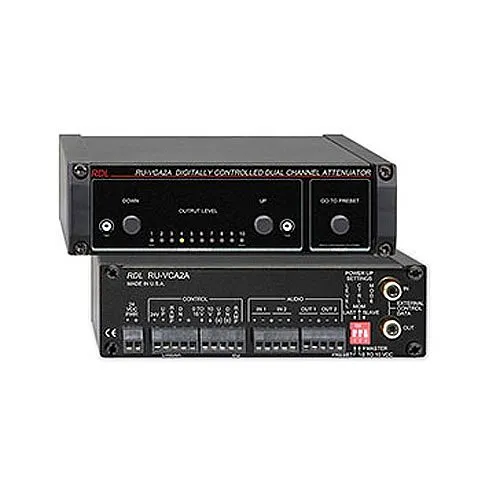 RDL RU-VCA2A Digitally Controlled Channel Audio Attenuator