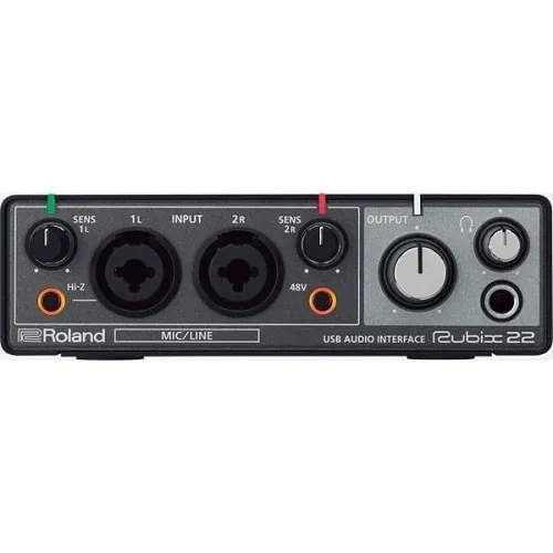 Roland RUBIX22 USB Audio Interface, 2 In/2 Out