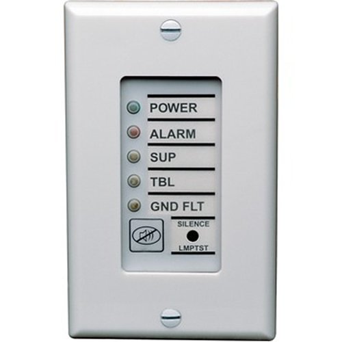 Edwards Signaling FSRSI Remote Annunciator, LED, Alarm, TROUBLE, SUPV, Ground Fault