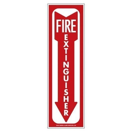 Maxwell SN133 Fire Extinguisher Sign
