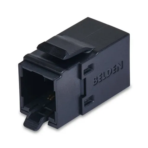 Belden RVACPKUBK-B24 REVConnect 10GX Coupler, Category 6A, Black