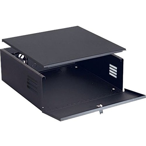 VMP DVR-LB1 DVR Lockbock with Fan, Black