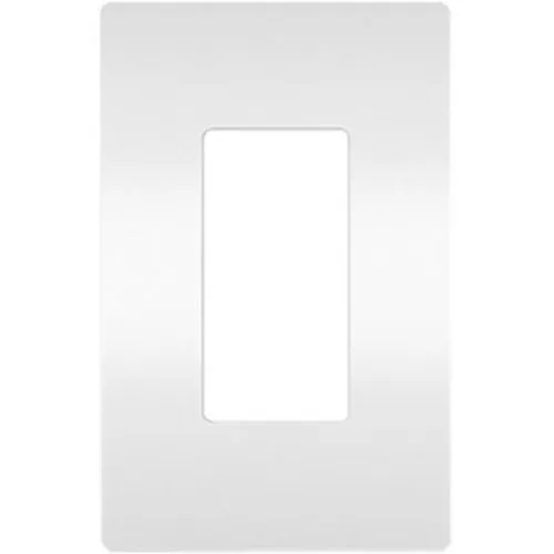 On-Q RWP26W Radiant, One-Gang Screwless Wall Plate