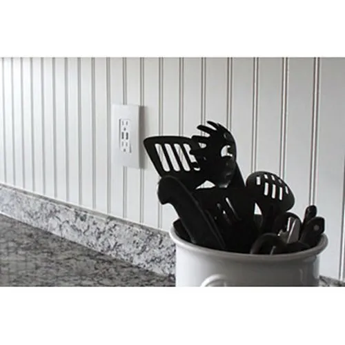 On-Q RWP26W Radiant, One-Gang Screwless Wall Plate