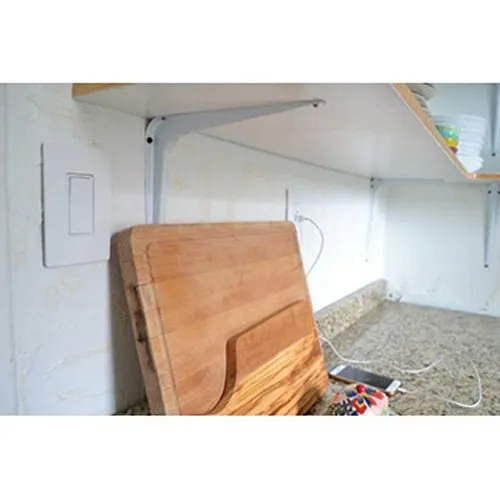 On-Q RWP26W Radiant, One-Gang Screwless Wall Plate