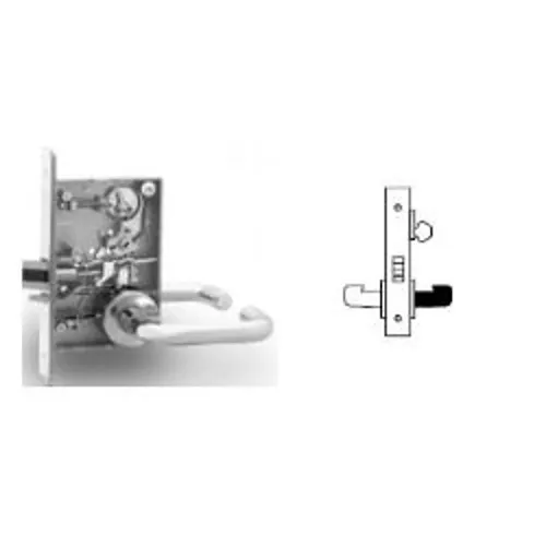 SARGENT RX-8204-LNL-LHR-26D 8204 Mortise Lockset with RX Function