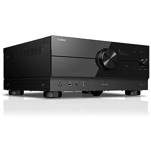 Yamaha RX-A6ABL AVENTAGE 8K 9.2-Channel HDMI AV Receiver with MusicCast