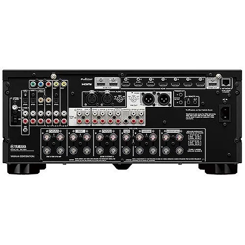 Yamaha RX-A6ABL 8K HDMI AVENTAGE 9.2-Channel AV Receiver with MusicCast