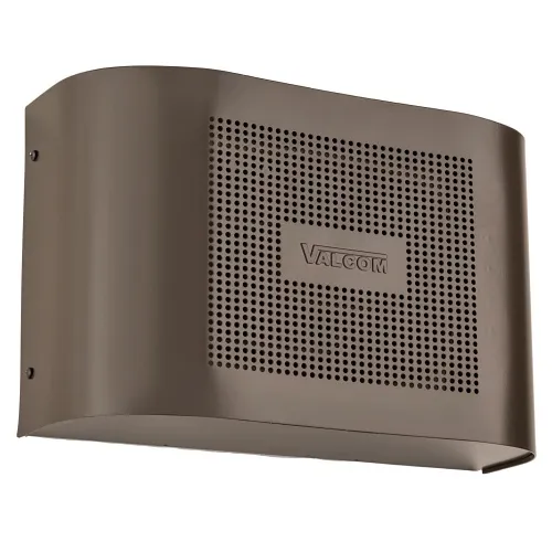 Valcom S-9830-70 S-9830 Series Stealth FlexHorn 70V Paging Horn, 1-Way, White