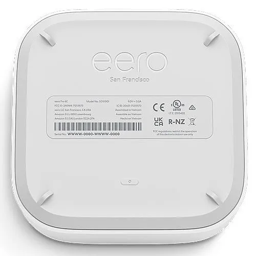 eero Pro 6E Tri-Band Mesh Wi-Fi 6E Router, 1-Pack
