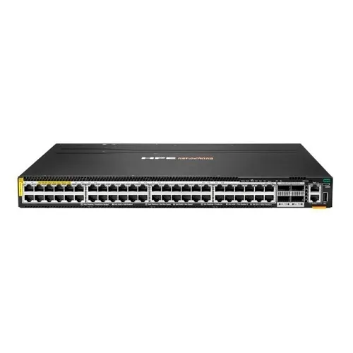 HPE S0E91A Ethernet Switch, HPE Aruba CX6300, 48-Port SR10 PTP/AVB Class8 PoE, 4-Port 100G MACsec Switch