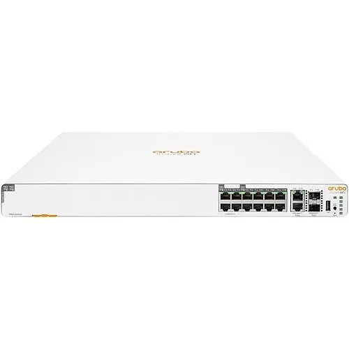 HPE S0F35A#ABA Instant On Switch Series 1960 12-Port mGig Smart-Managed Layer 2+ Ethernet Switch with PoE 480W, 8x 1G, 4x 2.5G, 2x 10GBase-T, 2x SFP+, Stackable
