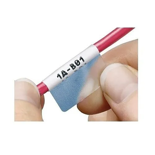 Panduit S100X150YAJ 1.5" 1" Laser/Inkjet Polyester Self-Laminating Labels, 2500-Pack, White (Replaces LJSL5-Y3-2.5)