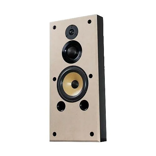 Induction Dynamics S1.8W-CUSTOM Single Wall Bookshelf Speaker, Custom Finish