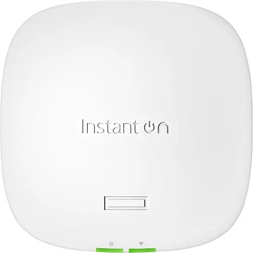 HPE S1T22A Instant On AP32 2x2 WiFi 6E Indoor Wireless Access Point, Secure, Tri-Band, Future Ready, Power Source Not Included