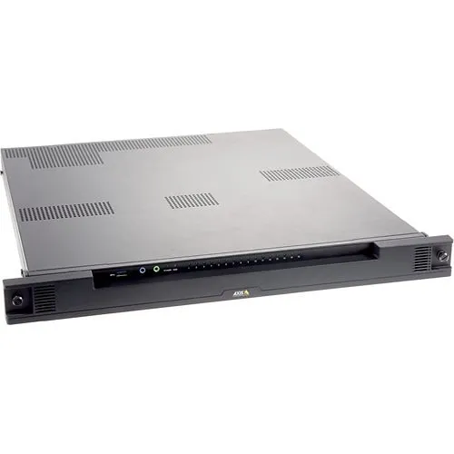 AXIS S2216 S22 Series 16-Channel Camera Station Appliance Recorder with Integrated PoE Switch, Includes Camera Station License, 8TB HDD, Black