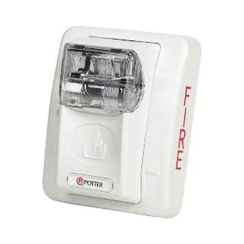 Potter S24-177W Wall Strobe 177, White