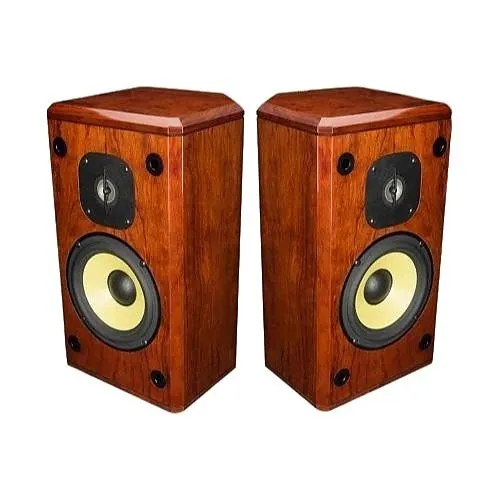 Induction Dynamics S2.LR-BG 2-Way Side-Wall Loudspeaker, 2-Pack, Black Gloss