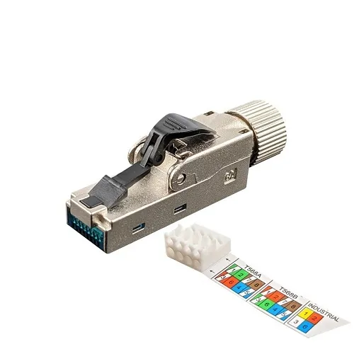 Simply45 S45-1710S 10G Rated RJ45 Field Plug Master Pack for CAT6, CAT6A and CAT7A