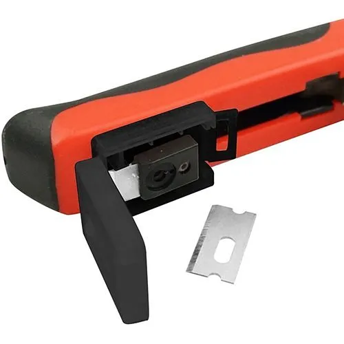 Simply45 S45-C101 ProSeries All-In-One RJ45 Crimp Tool, Pass-Through and Standard WE, SS RJ45