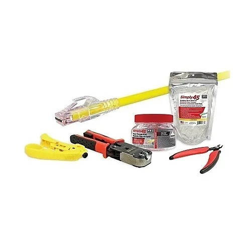 Simply45 S45-PSK6U ProSeries CAT6/6a Unshielded Starter Kit
