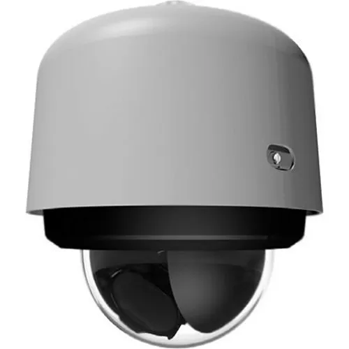 Pelco S7230l-EW0 Spectra Enhanced7 Series 2MP Enviromental Pendant Smoked Bubble PTZ IP Dome Camera, 30x Optical Lens, White
