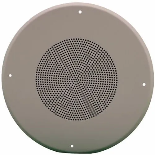 Eaton S8-70/25 S8 8" Round Speaker, Ceiling, No Lettering, 25/70V, Indoor, White