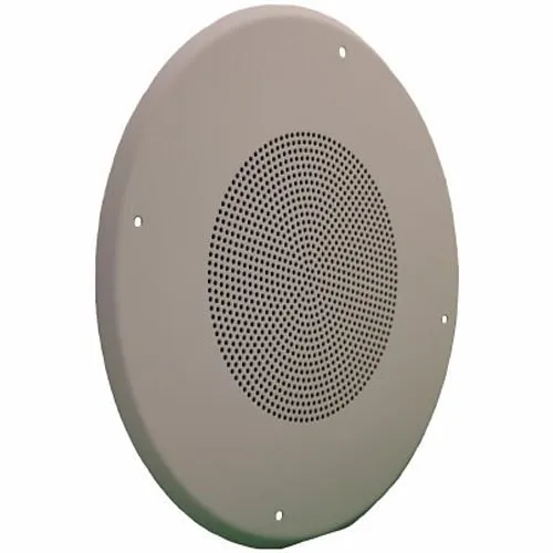 Eaton Wheelock S8-70/25 8" Speaker, Round, Ceiling,25/70V, White
