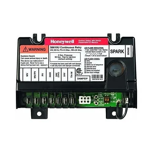 Honeywell Home S8610U3009/U Intermittent Pilot Control