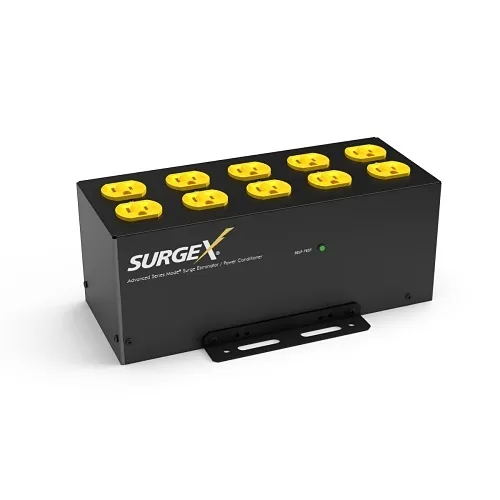 SurgeX SA-1810 Standalone Surge Eliminator and Power Conditioner, 15A/120V, 10 Outlets