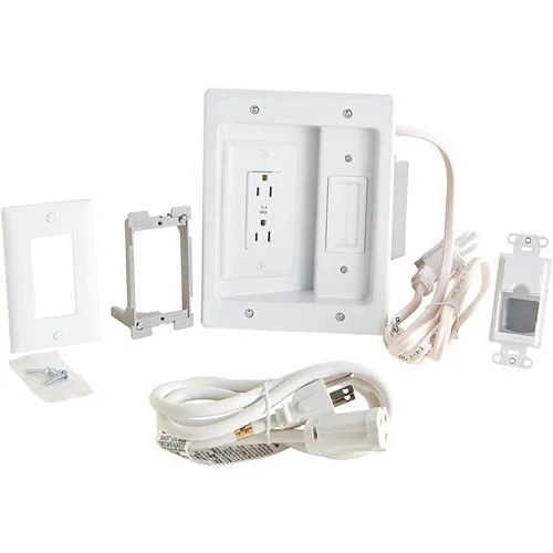 Sanus SA-IWP1 In-Wall TV Power and Cable Management Kit