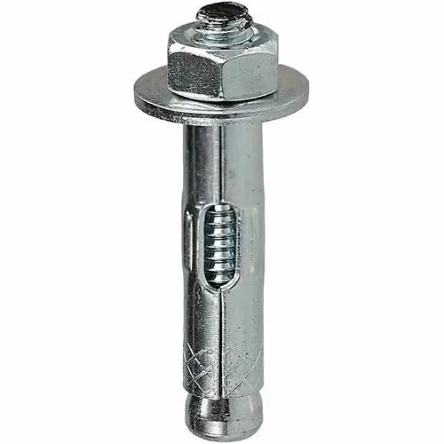 Dottie SA12214 Anchor, 1/2" 2-1/4" Sleeve Anchor with Hex Nut