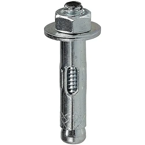 Dottie SA12300 Anchor, 1/2" 3" Sleeve Anchor with Hex Nut