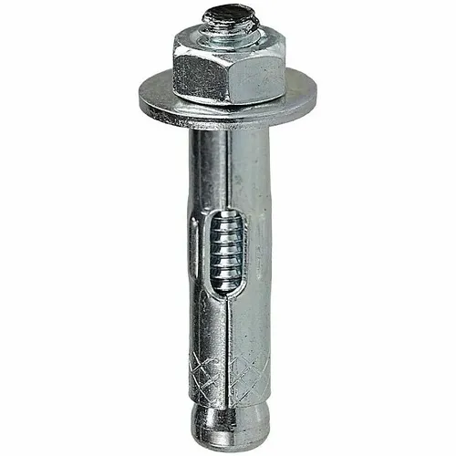 Dottie SA516212 5/16" x 2-1/2" Sleeve Anchor with Hex Nut, Zinc Plated
